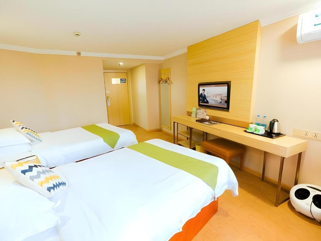 Greentree Inn Shanghai Guangxin Road Tongji Hospital Express Hotel Zewnętrze zdjęcie