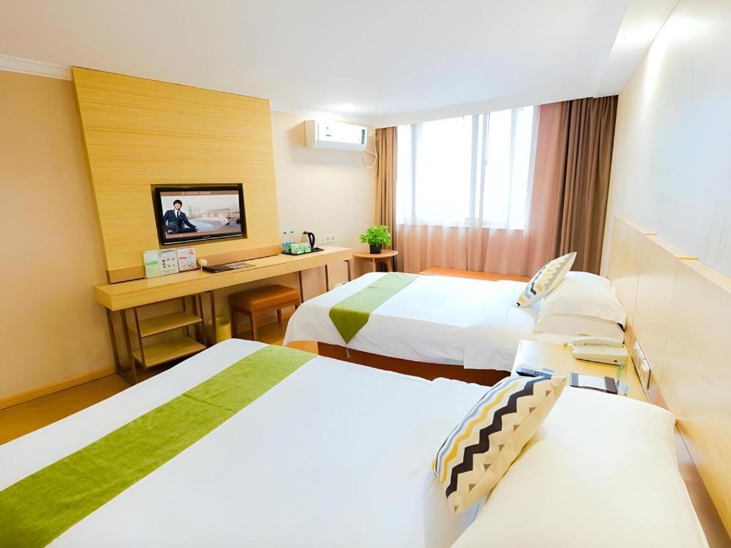 Greentree Inn Shanghai Guangxin Road Tongji Hospital Express Hotel Zewnętrze zdjęcie
