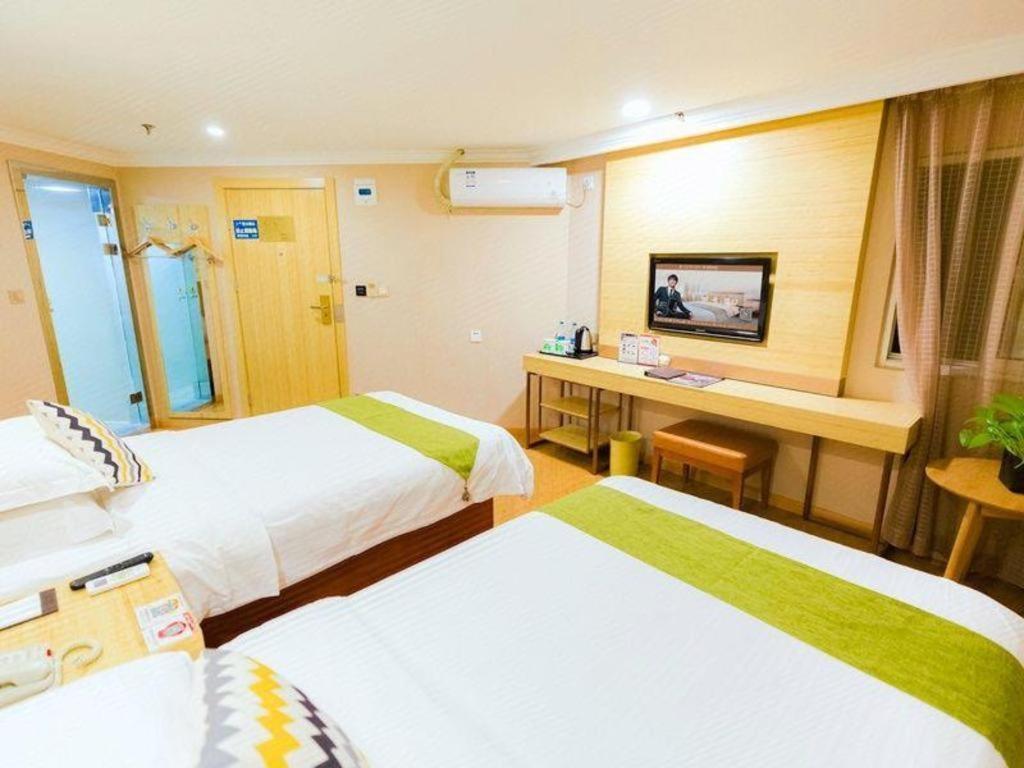 Greentree Inn Shanghai Guangxin Road Tongji Hospital Express Hotel Zewnętrze zdjęcie