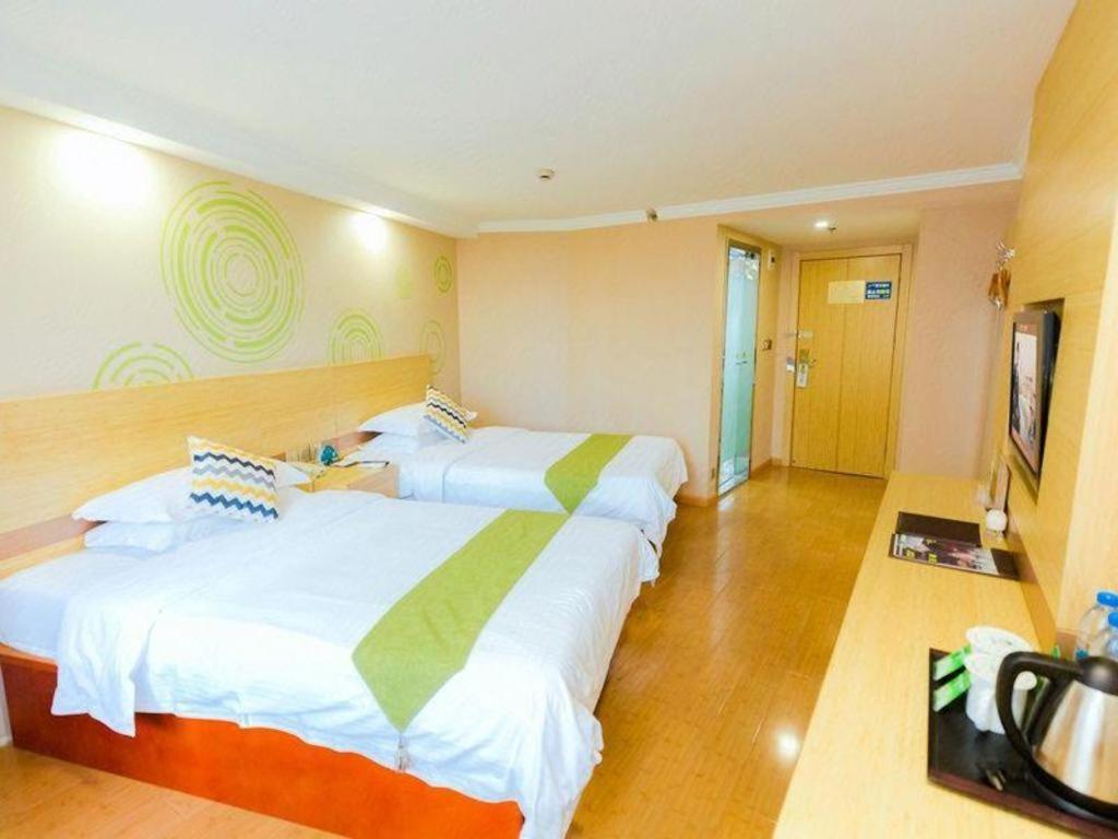 Greentree Inn Shanghai Guangxin Road Tongji Hospital Express Hotel Zewnętrze zdjęcie