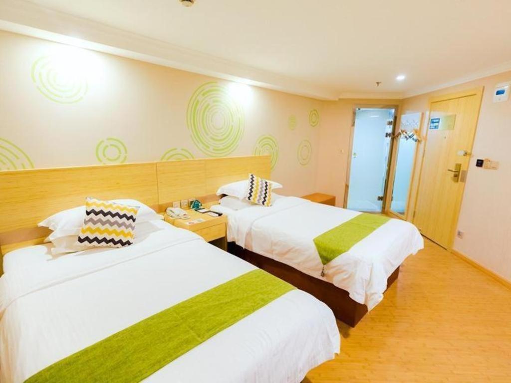 Greentree Inn Shanghai Guangxin Road Tongji Hospital Express Hotel Zewnętrze zdjęcie