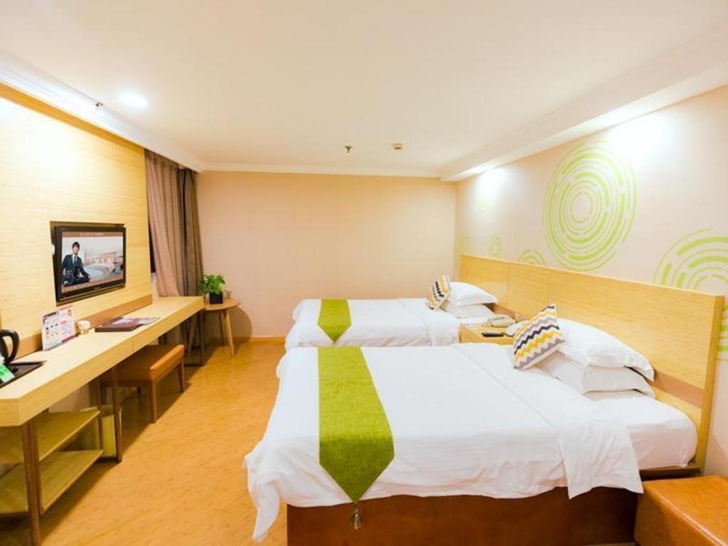 Greentree Inn Shanghai Guangxin Road Tongji Hospital Express Hotel Zewnętrze zdjęcie
