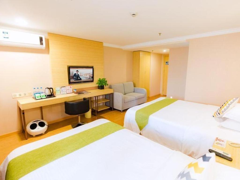 Greentree Inn Shanghai Guangxin Road Tongji Hospital Express Hotel Zewnętrze zdjęcie