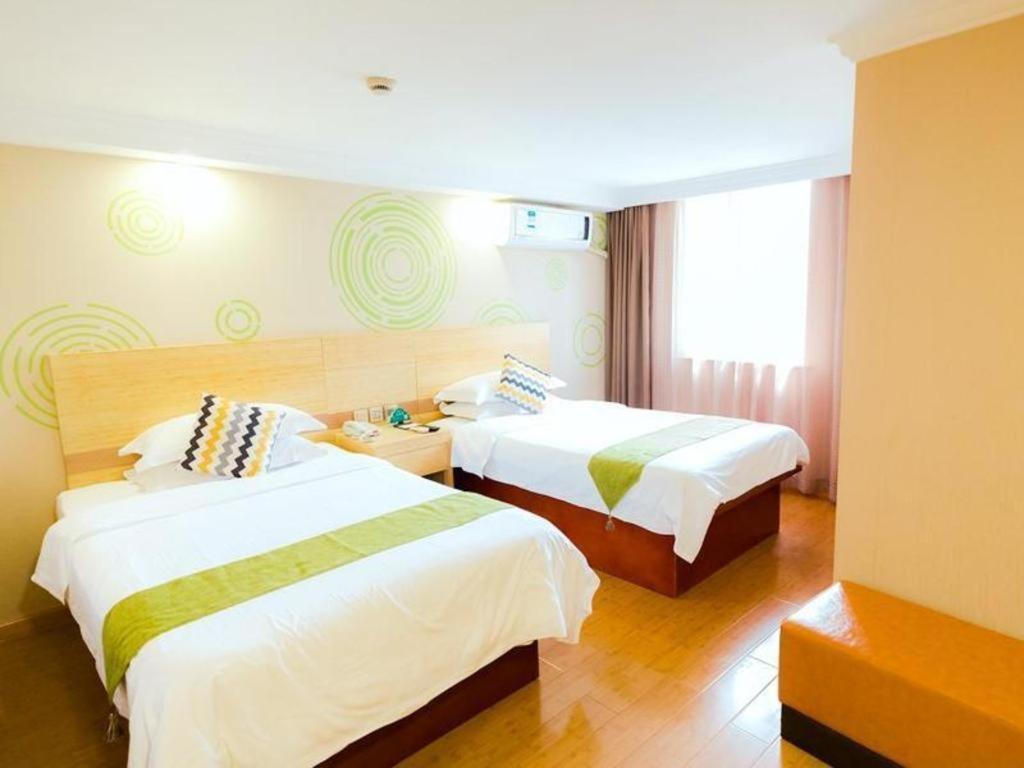 Greentree Inn Shanghai Guangxin Road Tongji Hospital Express Hotel Zewnętrze zdjęcie