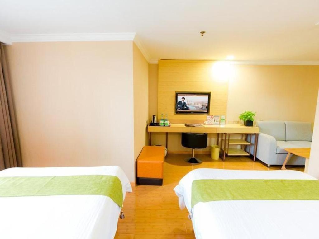 Greentree Inn Shanghai Guangxin Road Tongji Hospital Express Hotel Zewnętrze zdjęcie