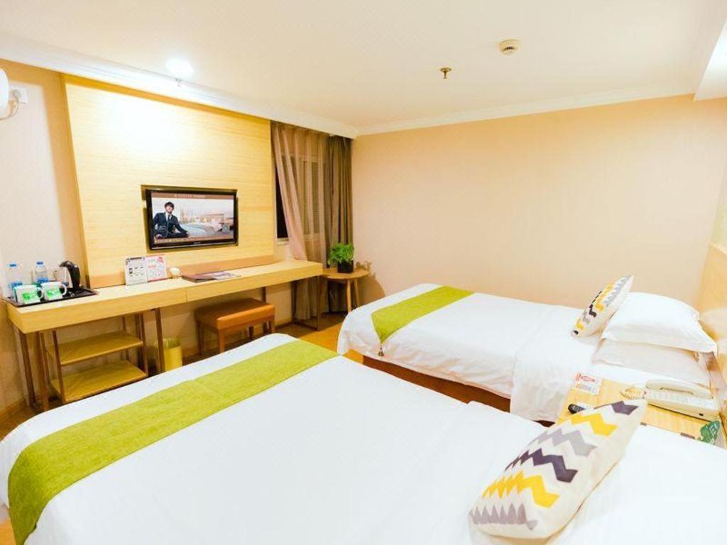Greentree Inn Shanghai Guangxin Road Tongji Hospital Express Hotel Zewnętrze zdjęcie